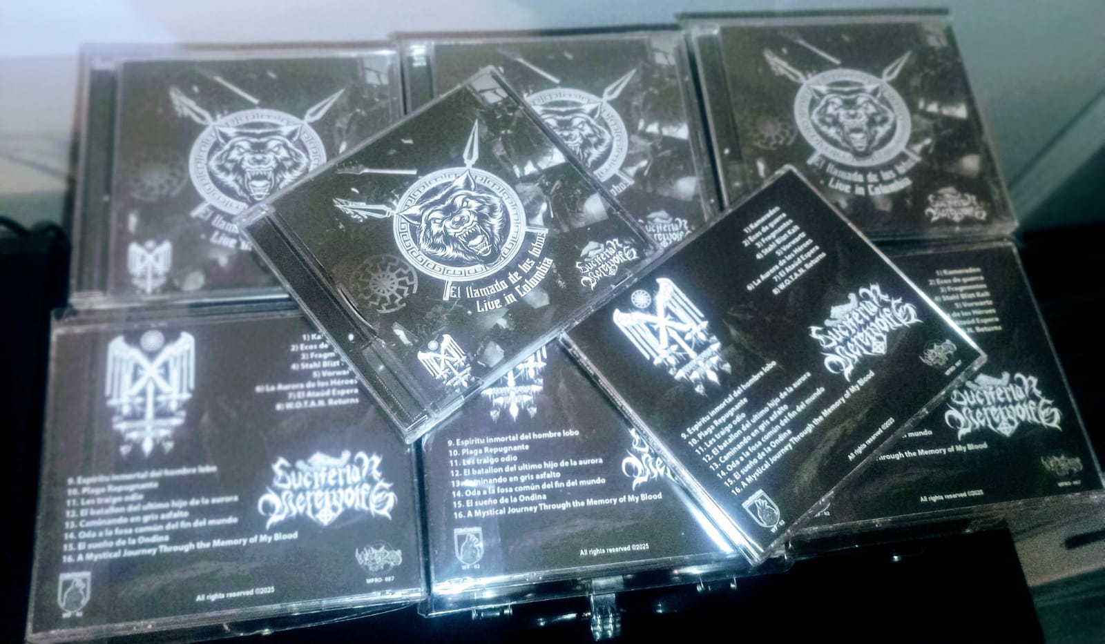 Luciferian werewolfs - XIII : El llamado de los lobos part. II - Live in Colombia  cd  image 1
