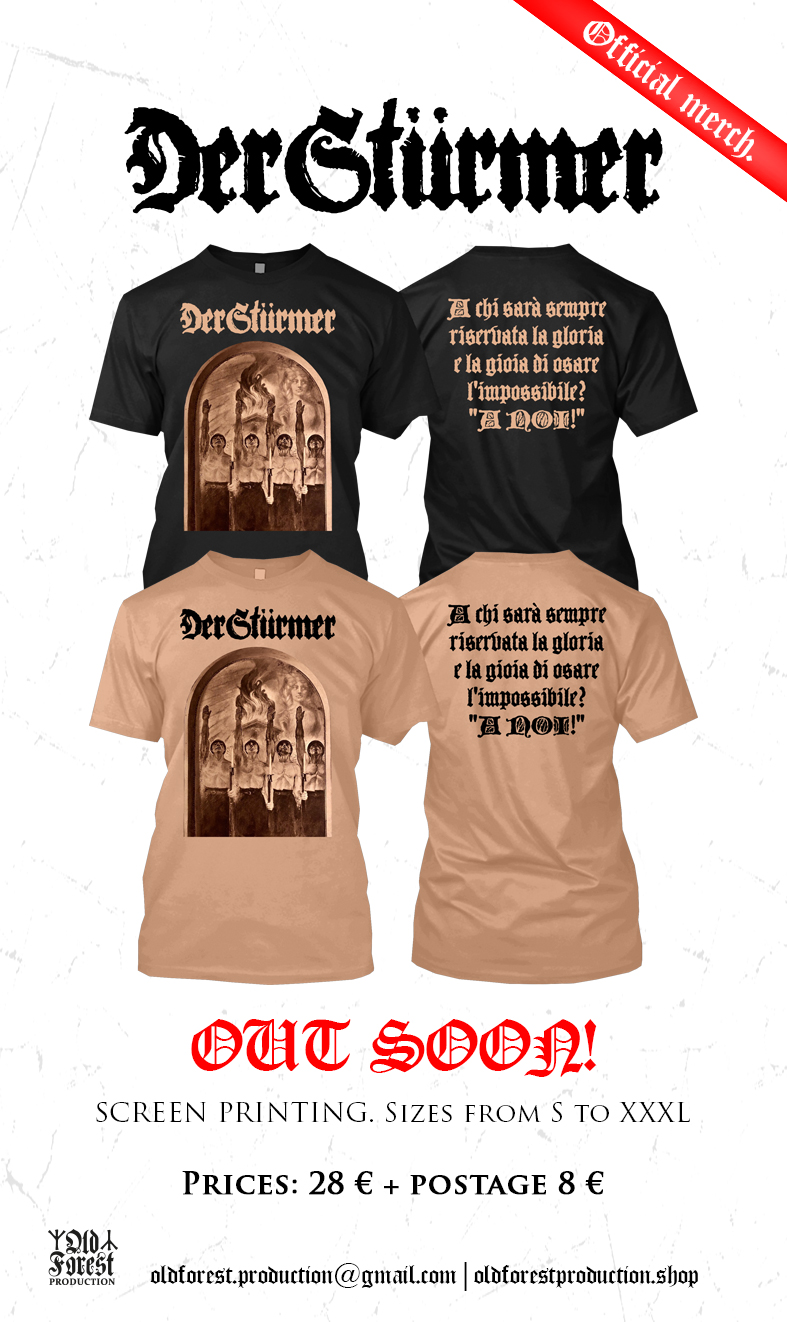 Der Stürmer - "A NOI!" official ts black  lim. 30 - Old Forest Production image 1