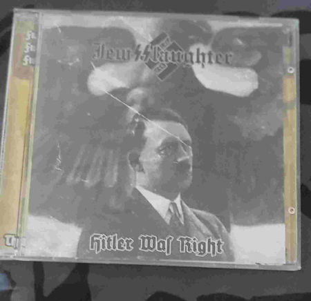 Jew@laughter- Hitler Was Right cd  - Old Forest Production image 2