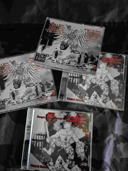 Sangre y Terror / Dragón de Hierro- Skinhead Violence split cd   - Old Forest Production image 1