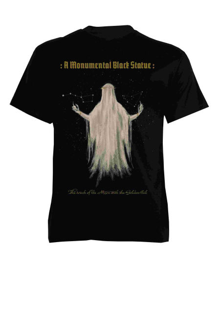 A Monumental Black Statue - The Touch of the Moon with the Golden Veil official ts lim.40  - Old Forest Production image 1