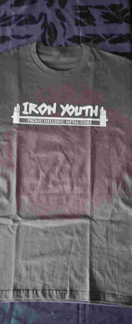 Iron Youth - Respect Defend Create  ts (dark graphite) image 3