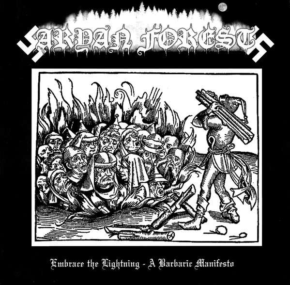 Aryan Forest -Embrace the Lightning - A Barbaric Manifesto lp black  - ig farben image 1