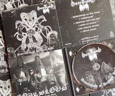 Goatblood (Ger.)- Desecration of Demonic Host Digipak - Dominance Of Darknes records image 1